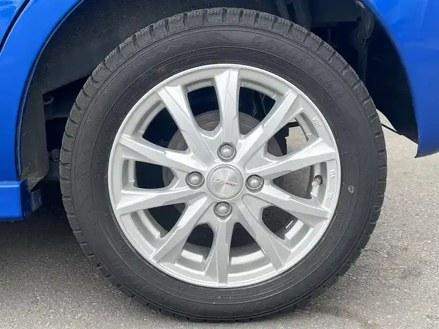 三菱 ｅＫスペース カスタムT セーフティプラスED 秋田県 2018(平30)年 4.2万km ライトニングブルーマイカ 4WD/ターボ/純正メモリナビ/　【フルセグ/CD/DVD/USB/SD/BT/MSV】/バックカメラ・全周囲カメラ/純正エンジンスターター/装着：社外AWスタッドレスタイヤ 155/65/R14/車載：純正AWサマータイヤ 　　　165/55/R15/ステアリングスイッチ/クルーズコントロール/運転席シートヒーター/両側パワースライドドア/LEDヘッドライト（AUTO機能付き）・フォグランプ/オートマチックハイビーム/アイドリングストップ/衝突軽減システム/横滑り防止機能/レーンキープアシスト/パーキングアシスト/コーナーセンサー/リアサーキュレーター/リアサンシェード/純正フロアマット/純正ドアバイザー