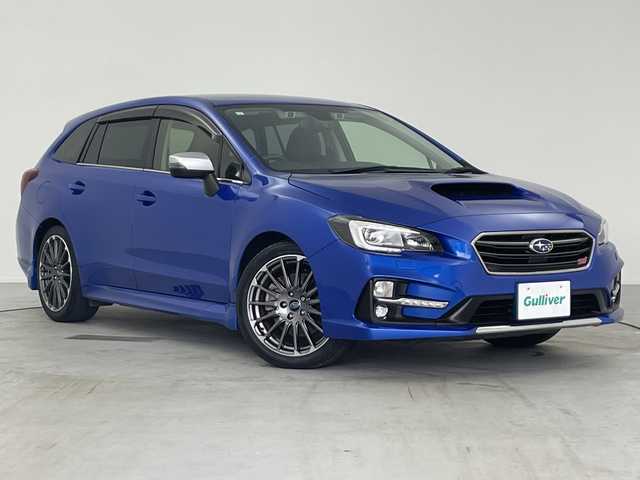 スバル レヴォーグ 1．6STIスポーツアイサイト 愛知県 2017(平29)年 4.1万km WRブルーパール 純正SDナビ/4WDターボ/アイサイト/・レーダークルーズコントロール/・衝突被害軽減ブレーキ/・アクティブレーンキープ/・誤発進抑制機能/・先行車発進告知/・車線逸脱警報/フルセグＴＶ/バックカメラ/ipod/AUX/Bluetooth/USB/パドルシフト/LEDオートヘッドライト/レザーシート/パワーシート/シートヒーター/純正アルミホイール/ビルトインETC/スマートキー×2