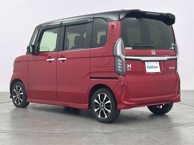 ホンダ Ｎ ＢＯＸ カスタム G L ホンダセンシング 群馬県 2019(令1)年 5.7万km ミラノレッド 純正８型ナビ　バックカメラ　前後ドラレコ　ビルトインＥＴＣ　衝突被害軽減ブレーキ　アダプティブクルーズコントロール　レーンアシスト　片側電動スライドドア　ＬＥＤライト　オートハイビーム　禁煙車