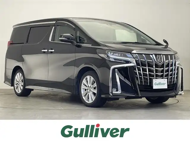 トヨタ アルファード S 滋賀県 2019(令1)年 4.6万km ブラック 禁煙車/アルパイン11型ナビ/CD/DVD/Bluetooth/HDMI/フルセグTV/バックカメラ/ETC/後席モニター/前後ドラレコ/シートカバー/電動パーキング/オートホールド/LED/オートライト/オートハイビーム/プリクラッシュセーフティ（PCS）/レーンディパーチャーアラート（LDA）/レーダークルーズコントロール（全車速追従機能付き）/オートマチックハイビーム（AHB）/ロードサインアシスト（RSA）/純正アルミホイール
