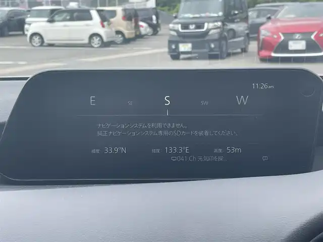 マツダ マツダ３ファストバック 20S プロアクティブ ツーリングS 愛媛県 2022(令4)年 0.8万km スノーフレイクホワイトパールマイカ 360°セーフティパッケージ/衝突被害軽減ブレーキ/レーンキープアシスト/クリアランスソナー/ブラインドスポットモニター/純正10.25インチナビ/　CD/DVD/Bluetooth/HDMI/フルセグTV/全周囲/バックカメラ/ビルトインETC/プッシュスタート/D席パワーシート(メモリー付)/前席シートヒーター/ステアリングヒーター/革巻きステアリング/ステアリングスイッチ/パドルシフト/オートライト/LEDヘッドライト/スポーツモード/フロアマット