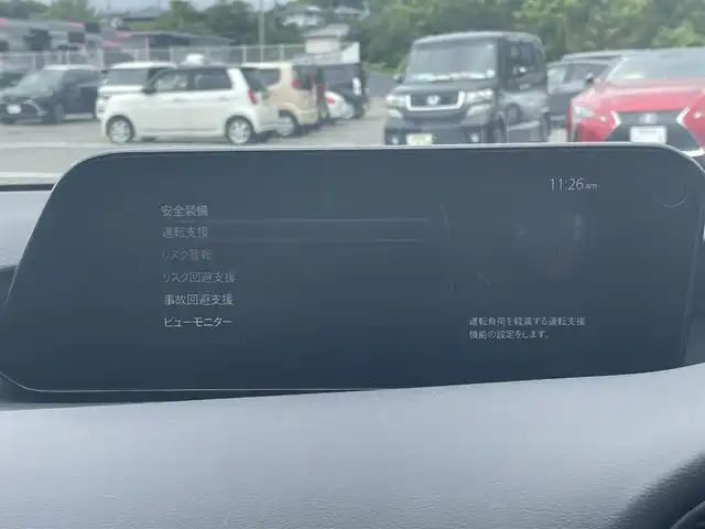 マツダ マツダ３ファストバック 20S プロアクティブ ツーリングS 愛媛県 2022(令4)年 0.8万km スノーフレイクホワイトパールマイカ 360°セーフティパッケージ/衝突被害軽減ブレーキ/レーンキープアシスト/クリアランスソナー/ブラインドスポットモニター/純正10.25インチナビ/　CD/DVD/Bluetooth/HDMI/フルセグTV/全周囲/バックカメラ/ビルトインETC/プッシュスタート/D席パワーシート(メモリー付)/前席シートヒーター/ステアリングヒーター/革巻きステアリング/ステアリングスイッチ/パドルシフト/オートライト/LEDヘッドライト/スポーツモード/フロアマット