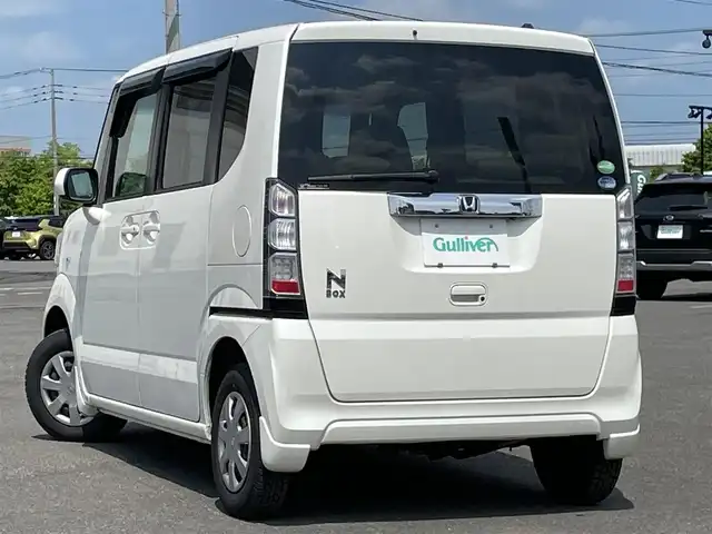 ホンダ Ｎ ＢＯＸ G Lパッケージ 道央・札幌 2012(平24)年 7.4万km プレミアムホワイトパール ４WD/純正ディーラーOPナビ/CD/DVD/SD/USB/ワンセグ/横滑り防止装置/ECONモード/片側パワースライドドア/ステアリングリモコン/プッシュスタート/スマートキー/ハロゲンヘッドライト/電動格納ミラー/ヒーテッドドアミラー/純正フロアマット/ドアバイザー