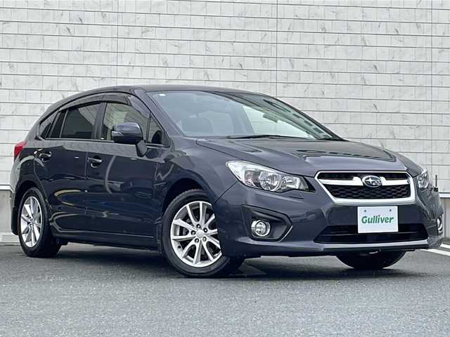 スバル インプレッサ スポーツ 2．0i アイサイト 山形県 2014(平26)年 5.8万km ダークグレーメタリック 禁煙車/アイサイトver2/・プリクラッシュブレーキ（自動ブレーキ）/・レーンキープアシスト/・全車速追従機能付クルーズコントロール/・AT誤発進抑制制御/純正ナビ(CD.DVD.BT.SD.USB)/バックカメラ/フルセグ/パドルシフト/ETC/キセノンライト/アイドリングストップ