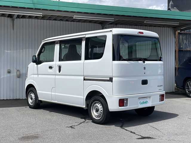 スズキ エブリイ GA 長野県 2018(平30)年 5.7万km スペリアホワイト 純正ラジオ/ETC/標準ルーフ/パワステ/エアバック/スペアキー