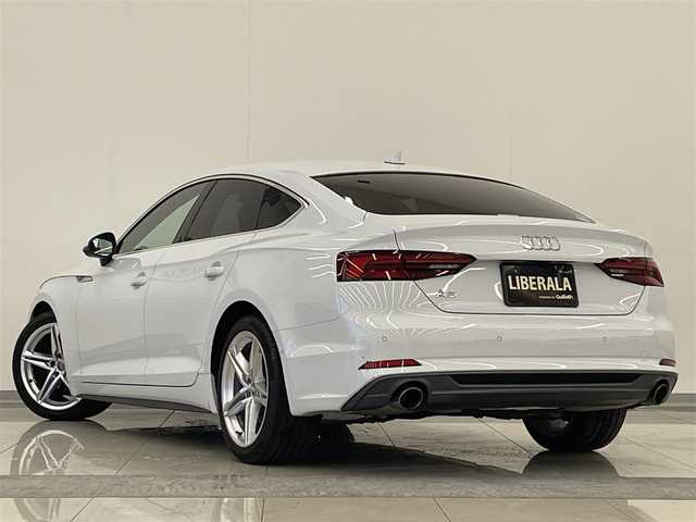 アウディ Ａ５ SB 40TFSIスポーツ 岡山県 2020(令2)年 1.9万km グレイシアホワイトメタリック Sline Plus パッケージ/コンフォートパッケージ/純正ナビ/バーチャルコックピット/AppleCarPlay/Ｂａｎｇ＆Olufsen/ACC/アラウンドビューモニター/ブラインドスポットモニター/ハーフレザーシート/メモリー付パワーシート/シートヒーター/純正18インチAW