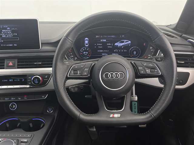 アウディ Ａ５ SB 40TFSIスポーツ 岡山県 2020(令2)年 1.9万km グレイシアホワイトメタリック Sline Plus パッケージ/コンフォートパッケージ/純正ナビ/バーチャルコックピット/AppleCarPlay/Ｂａｎｇ＆Olufsen/ACC/アラウンドビューモニター/ブラインドスポットモニター/ハーフレザーシート/メモリー付パワーシート/シートヒーター/純正18インチAW