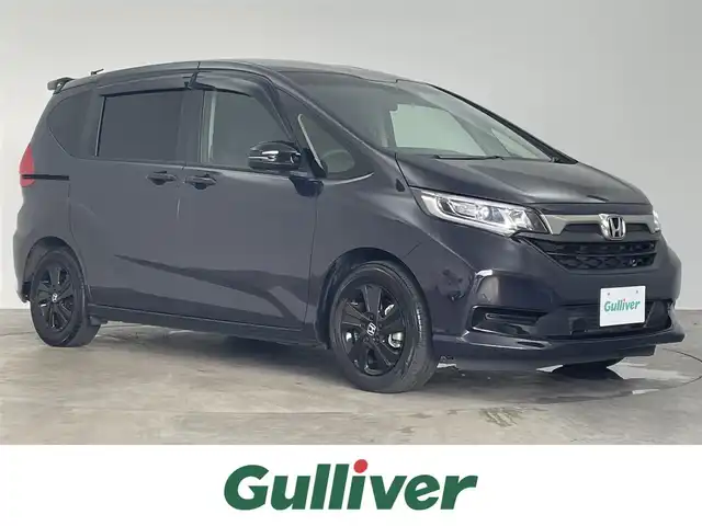 ホンダ フリード＋ ハイブリット G ブラックスタイル 埼玉県 2022(令4)年 2.4万km トワイライトミストブラックパール 純正９インチナビ　/ CD DVD フルセグ Bluetooth/バックカメラ　　/ホンダセンシング　/アダクティブクルーズコントロール　/シートヒーター　/前後ドラレコ　/両側パワースライドドア　/純正アルミ　/LEDオートライト/ビルトインETC