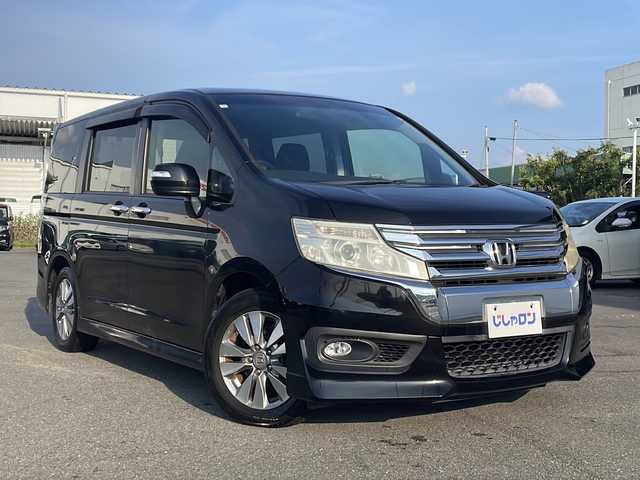 ホンダ ステップワゴン スパーダ Z 熊本県 2012(平24)年 8.9万km プレミアムスパークルブラックパール (株)IDOMが運営する【じしゃロン熊本店】の自社ローン対象車両になります。こちらは現金ご利用時の価格です。自社ローンご希望の方は別途その旨お申付け下さい。/ナビ（フルセグ　ＣＤ）　/バックカメラ　/ビルトインＥＴＣ　/パドルシフト　/両側パワースライドドア　/ＨＩＤヘッドライト　/ビークルスタビリティアシスト　/Ｗエアバッグ　/スマートキー