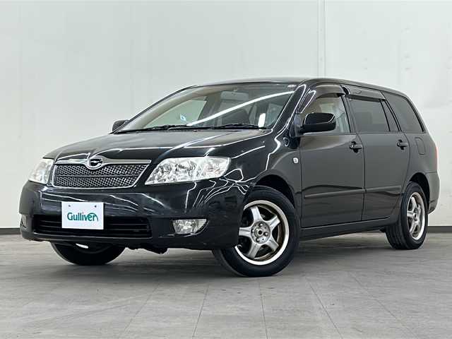 トヨタ カローラ フィールダー X HID 40th リミテッド 道央・札幌 2006(平18)年 13.8万km ブラックマイカ /HDDナビ//フルセグテレビ//ドアバイザー//ETC//スペアキー//社外製AWスタッドレスタイヤ付き