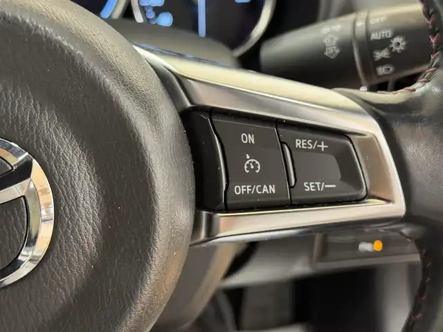 マツダ ロードスター S レザーパッケージ 群馬県 2019(令1)年 2.4万km スノーフレイクホワイトパールマイカ スマートシティブレーキサポート/純正ナビ/　　CD/DVD/BT/フルセグ/USB/AUX/クルーズコントロール/LEDオートライト/レザーシート/前席シートヒーター/純正16インチAW/バックソナー/ドライブレコーダー/ブラインドスポットモニター/レーンアシスト/ステアリングスイッチ/横滑り防止装置/スマートキー/ビルトインETC