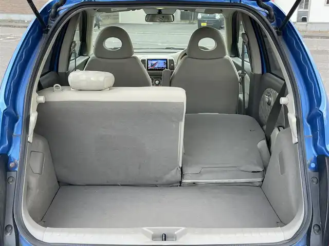 日産 マーチ 14E FOUR 道央・札幌 2010(平22)年 12.2万km パシフィックブルー ４WD/社外メモリーナビ/CD/DVD/BT/フルセグ/ABS/スマートキー/キーレスエントリー/ハロゲンヘッドライト/オートライト/電動格納ミラー/ライトレベライザー/純正フロアマット/ドアバイザー