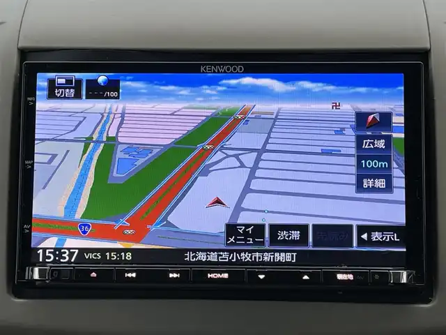 日産 マーチ 14E FOUR 道央・札幌 2010(平22)年 12.2万km パシフィックブルー ４WD/社外メモリーナビ/CD/DVD/BT/フルセグ/ABS/スマートキー/キーレスエントリー/ハロゲンヘッドライト/オートライト/電動格納ミラー/ライトレベライザー/純正フロアマット/ドアバイザー