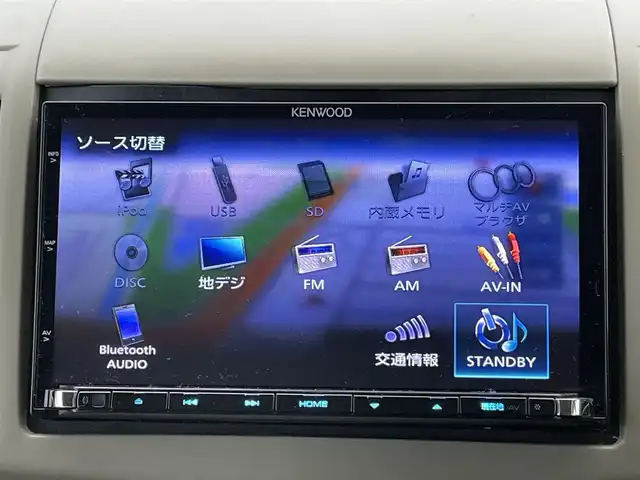 日産 マーチ 14E FOUR 道央・札幌 2010(平22)年 12.2万km パシフィックブルー ４WD/社外メモリーナビ/CD/DVD/BT/フルセグ/ABS/スマートキー/キーレスエントリー/ハロゲンヘッドライト/オートライト/電動格納ミラー/ライトレベライザー/純正フロアマット/ドアバイザー