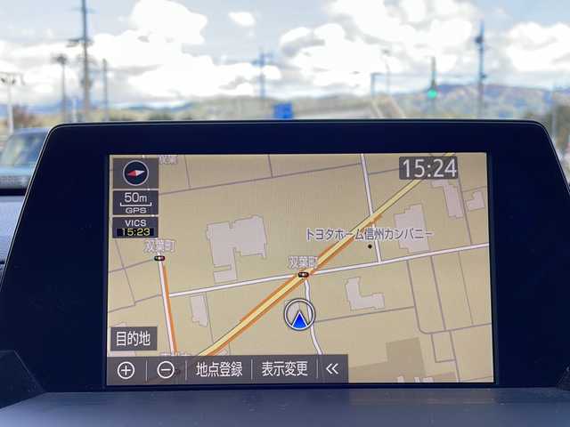 トヨタ クラウン ハイブリッド RS Four 長野県 2018(平30)年 5.8万km ホワイトパールクリスタルシャイン 禁煙車/純正ナビ（CD/DVD/フルセグTV/Bleutooth）/純正18インチAW/スタッドレス積み込み/セーフティセンス/・プリクラッシュセーフティ/・レーントレーシングアシスト/・レーダークルーズコントロール/・オートマチックハイビーム/・ロードサインアシスト/・先行車発進告知機能/バックカメラ/サンルーフ/ビルトインETC2.0/ドライブレコーダー（F・R）/前席パワーシート/前席シートヒーター/ステアリングヒーター/革巻きステアリング/ステアリングスイッチ/パドルシフト/電動パーキングブレーキ/ブレーキホールド/３眼LEDヘッドライト/シーケンシャルターンランプ/フォグランプ/オートライト/スマートキー/Pスタート/電動格納ミラー/純正フロアマット