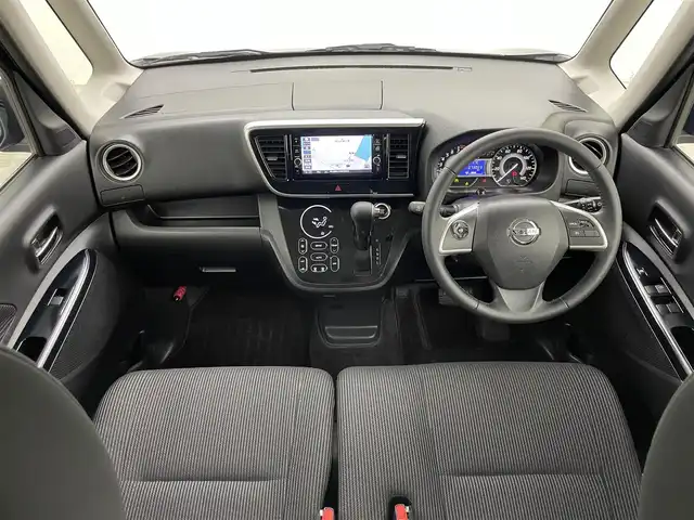 日産 デイズ ルークス ハイウェイスター Gターボ 岡山県 2018(平30)年 7.3万km モカブラウンP 純正ナビ(MM317D-W)/【フルセグ/AM/FA/CD/DVD】/両側パワースライドドア/エマージェンシーブレーキ/クルーズコントロール/純正フロアマット/純正ドアバイザー/純正アルミホイール/オートＬＥＤヘッドライト/オートハイビーム/リアサーキュレーター/ステアリングスイッチ/スマートキー×２/取扱説明書