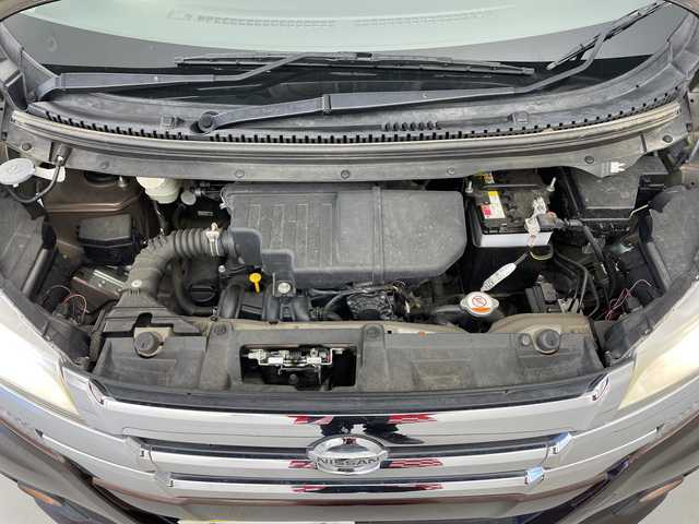 日産 デイズ ハイウェイスターX 福島県 2017(平29)年 5.2万km モカブラウンP /禁煙車//全周囲モニター//純正ナビ//４ＷＤ//ドライブレコーダー//フルセグＴＶ//ＢＴ//スマートキー//フォグライト//オートハイビーム//純正アルミホイール//衝突被害軽減ブレーキ//シートヒーター//取説・保証書