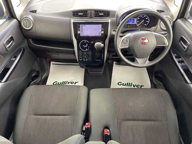 日産 デイズ ハイウェイスターX 福島県 2017(平29)年 5.2万km モカブラウンP /禁煙車//全周囲モニター//純正ナビ//４ＷＤ//ドライブレコーダー//フルセグＴＶ//ＢＴ//スマートキー//フォグライト//オートハイビーム//純正アルミホイール//衝突被害軽減ブレーキ//シートヒーター//取説・保証書