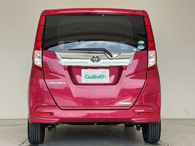 トヨタ ルーミー カスタムG－T 愛知県 2020(令2)年 3.2万km マゼンタベリーマイカM 純正9型ナビ　SDカードなし/両側パワースライドドア/シートヒーター/バックカメラ/コーナーセンサー/純正アルミホイール/ETC/LEDヘッドライト/ドライブレコーダー/衝突軽減システム/フルセグ/CD DVD/Bluetooth/ステアリングスイッチ/スマートキー/プッシュスタート