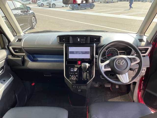 トヨタ ルーミー カスタムG－T 愛知県 2020(令2)年 3.2万km マゼンタベリーマイカM 純正9型ナビ　SDカードなし/両側パワースライドドア/シートヒーター/バックカメラ/コーナーセンサー/純正アルミホイール/ETC/LEDヘッドライト/ドライブレコーダー/衝突軽減システム/フルセグ/CD DVD/Bluetooth/ステアリングスイッチ/スマートキー/プッシュスタート