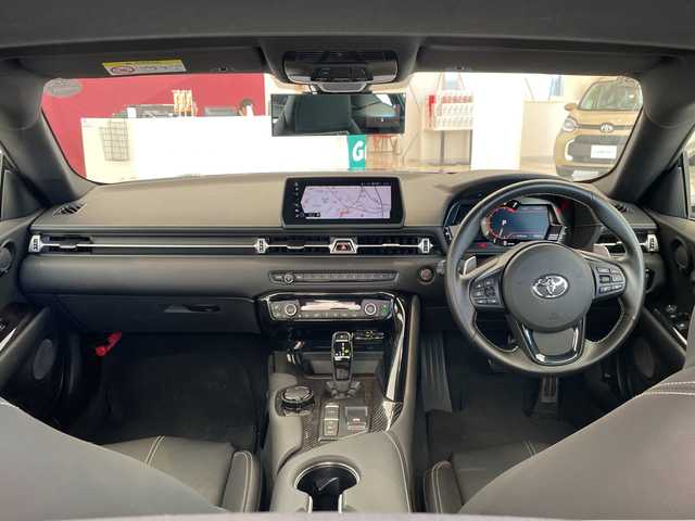 トヨタ スープラ RZ 福井県 2020(令2)年 0.9万km ディープブルーメタリック ワンオーナー/JBLサウンドシステム/純正8.8インチHDDナビ/フルセグTV/BT/USB/HDD/バックカメラ/セーフティセンス/・プリクラッシュセーフティ/・レーンディパーチャーアラート/・レーダークルーズコントロール/・ブラインドスポットモニター/・アダプティブハイビームシステム/・リヤクロストラフィックアラート/・クリアランスソナー/ETC/パワーシート/レザーシート/シートヒーター/LEDヘッドライト/オートライト/LEDリヤフォグ・バックアップランプ/革巻きステアリング/純正19インチアルミホイール/プッシュスタート/スマートキー/MTモード付AT/パドルシフト