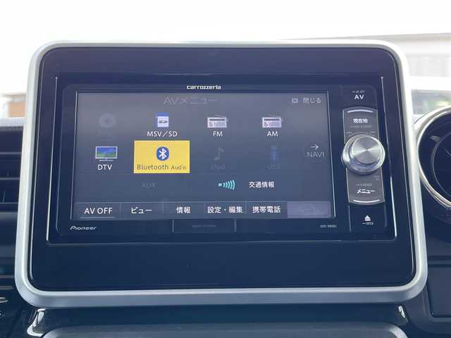 スズキ スペーシア カスタム HYBRID XS ターボ 奈良県 2018(平30)年 5.8万km ピュアホワイトパール/ブラック2トーン 社外SDナビ　/フルセグ　/DVD再生　/Bluetooth　/バックカメラ　/ドライブレコーダー　/クルーズコントロール　/両側パワースライドドア　/ハーフレザーシート/社外フロアマット　/D席シートヒーター　/純正アルミホイール/オートLEDライト/衝突被害軽減ブレーキ/横滑り防止装置/車線逸脱警報/スペアキー1本/取扱説明書/保証書