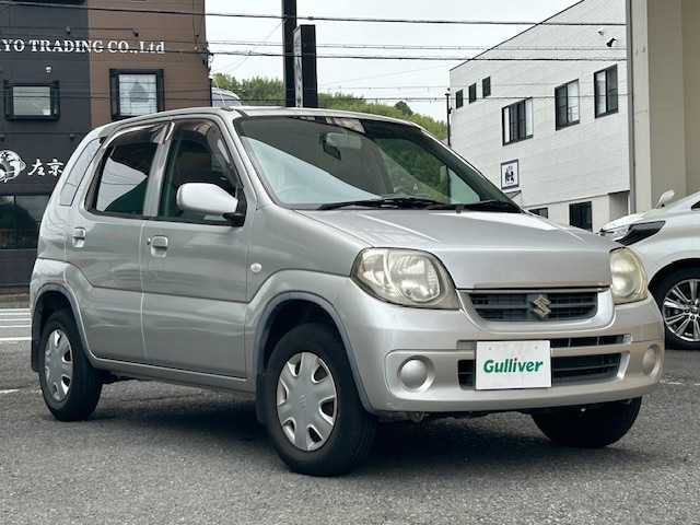 スズキ Ｋｅｉ A 静岡県 2006(平18)年 5.6万km シルキーシルバーメタリック ワンオーナー　/純正CDオーディオ/キーレス/純正フロアマット/電格ミラー/取扱説明書/保証書/H21/23/25/27/29/   R1/3/5点検記録簿有