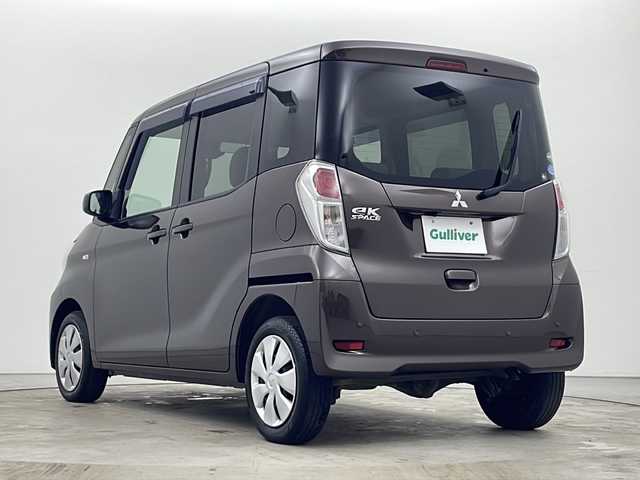 三菱 ｅＫスペース M e－アシスト 秋田県 2020(令2)年 3.8万km オークブラウンメタリック 4WD/社外ナビ【MDV-D308BT】/（CD/BT/ワンセグ）/バックカメラ/D席シートヒーター/エンジンスターター/ETC/ドライブレコーダー（CS-32FH）/アイドリングストップ/衝突被害軽減装置/横滑り防止装置/ドアバイザー/リモコンキー/スペアキー/取説・保証書/社外ＡＷスタッドレスタイヤ積み込み