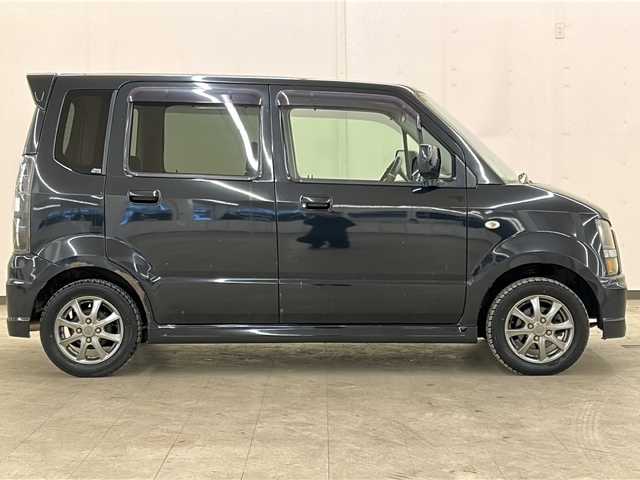 スズキ ワゴンＲ RR－DI 道央・札幌 2006(平18)年 11.1万km ブルーイッシュブラックパール3 /社外ナビ//純正フロアマット//DVD再生機能あり//CD再生機能あり//CATシフト//オートエアコン//純正アルミホイール