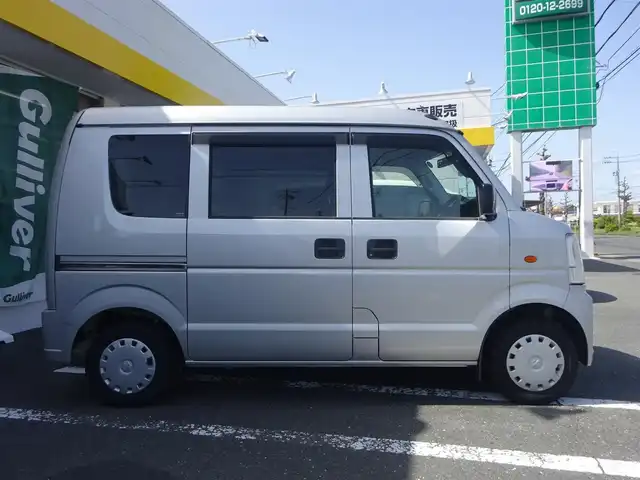スズキ エブリイ ジョイン 静岡県 2013(平25)年 3.1万km シルキーシルバーメタリック 取説・保証書/キーレス/禁煙車/ハイルーフ/純正CDオーディオ/パワーウィンドウ/純正マット・バイザー