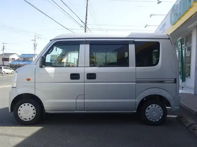 スズキ エブリイ ジョイン 静岡県 2013(平25)年 3.1万km シルキーシルバーメタリック 取説・保証書/キーレス/禁煙車/ハイルーフ/純正CDオーディオ/パワーウィンドウ/純正マット・バイザー