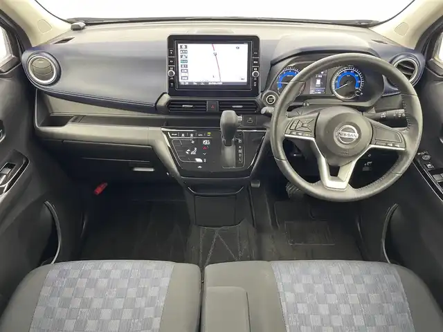 日産 デイズ ハイウェイスターX 富山県 2020(令2)年 1.4万km チタニウムグレーメタリック ワンオーナー/純正ナビ（AM/FM/CD/DVD/USB/SD/AUX/BT）/フルセグTV/衝突被害軽減ブレーキ/車線逸脱警報/オートライト/LEDヘッドライト/ETC/ドライブレコーダー/純正14インチAW/スマートキー×２/プッシュスタート/アイドリングストップ/ドアバイザー/保証書