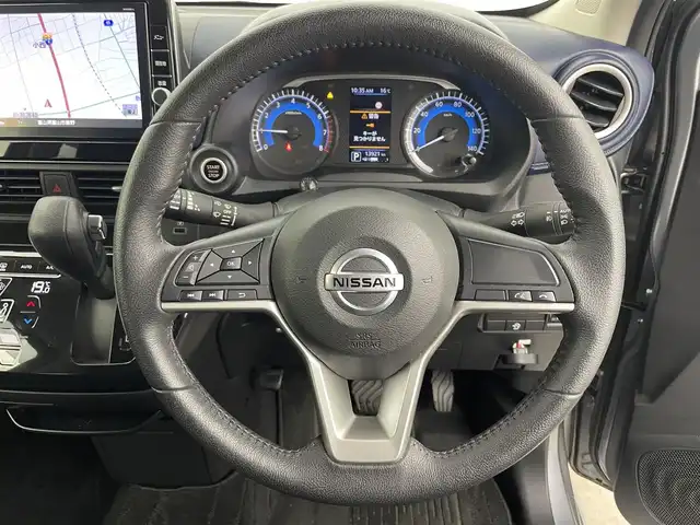 日産 デイズ ハイウェイスターX 富山県 2020(令2)年 1.4万km チタニウムグレーメタリック ワンオーナー/純正ナビ（AM/FM/CD/DVD/USB/SD/AUX/BT）/フルセグTV/衝突被害軽減ブレーキ/車線逸脱警報/オートライト/LEDヘッドライト/ETC/ドライブレコーダー/純正14インチAW/スマートキー×２/プッシュスタート/アイドリングストップ/ドアバイザー/保証書