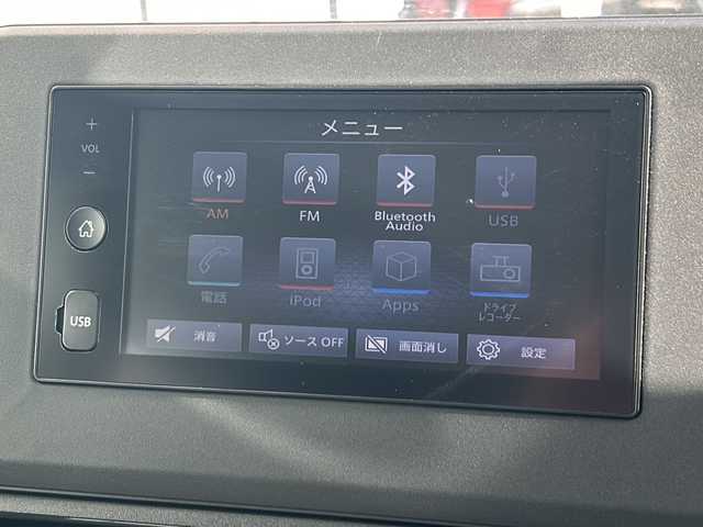 日産 デイズ X 山形県 2022(令4)年 1.3万km スターリングシルバーM ４WD/スマートキー/社外ディスプレイオーディオ/（Bluetooth）/社外ホイールスタッドレス車載/155/65/R14(6mm)/DN席シートヒーター/純正アルミホイール/純正フロアマット/横滑り防止装置/ドアバイザー/電動格納ミラー