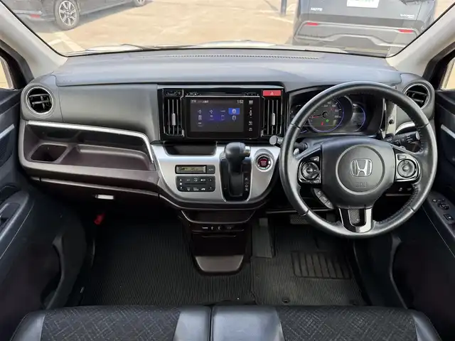 ホンダ Ｎ ＷＧＮ G ターボパッケージ 道南・函館 2014(平26)年 7.5万km スマートブラック 純正ディスプレイオーディオ/衝突軽減ブレーキ/バックカメラ/夏冬タイヤ/フォグランプ/ＨＩＤヘッドライト/ハーフレザーシート/パドルシフト/アイドリングストップ/カーテンエアバック