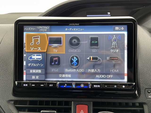 トヨタ エスクァイア Gi 長野県 2020(令2)年 4.1万km ホワイトパールクリスタルシャイン ALPINEナビ&フルセグTV&CD&DVD&USB&BT/ALPINEフリップダウンモニター/クルーズコントロール/レーンディパーチャーアラート/車線逸脱警報/プリクラッシュセーフティ/クリアランスソナー/パーキングサポートブレーキ/オートマチックハイビーム/先行車発進告知/社外前方ドライブレコーダー/両側パワースライドドア/合皮シート/前席シートヒーター/ステアリングスイッチ/ウォークスルー/2列目サンシェード/バックカメラ/ビルトインETC/LEDヘッドライト/オートライト/フロントフォグランプ/電動格納ミラー/ウィンカーミラー/純正15インチAW装着/社外フロアマット/ドアバイザー/プッシュスタート/スマートキー