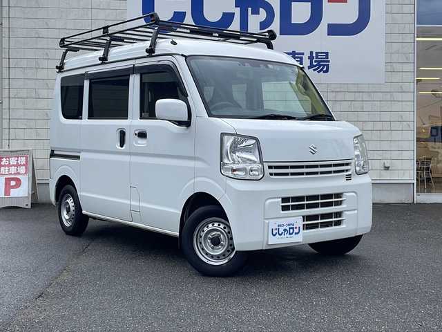 スズキ エブリイ PC リミテッド 山口県 2021(令3)年 6.3万km スペリアホワイト (株)IDOMが運営する【じしゃロン宇部店】の自社ローン専用車両になります。こちらは現金またはオートローンご利用時の価格です。自社ローンご希望の方は別途その旨お申付け下さい/ナビ　/バックカメラ　/電格ミラー　/ETC　/ドライブレコーダー　/デュアルカメラブレーキサポート