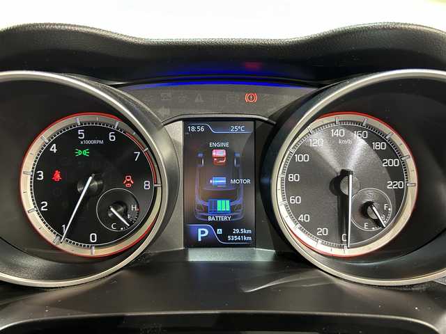 スズキ スイフト HYBRID RS 愛知県 2017(平29)年 5.4万km バーニングレッドPM 純正ＳＤナビ　/（Bluetooth/地デジ/SD/CD・DVD再生/iPod/FM/AM)/シートヒーター　/ＬＥＤヘッドライト　/バックカメラ　/パドルシフト　/プッシュスタート　/　　-スマートキー/横滑り防止　/ＥＴＣ　/アイドリングストップ　/純正フロアマット　/純正16インチAW/フォグランプ/ステアリンスイッチ