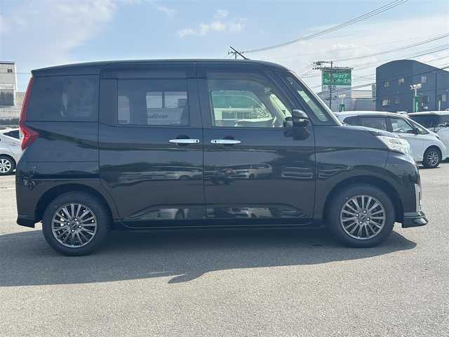 トヨタ ルーミー カスタムG S 新潟県 2017(平29)年 4.7万km ブラックマイカメタリック 4WD/衝突被害軽減システム/純正SDナビ/　　【CD DVD BT フルセグ MSV】/バックカメラ/両側パワースライドドア/クルーズコントロール/LEDオートヘッドライト/14インチアルミホイール/パーキングアシスト/アイドリングストップ/ステアリングスイッチ/電動格納ウィンカーミラー/フォグランプ/スマートキー×2/ETC