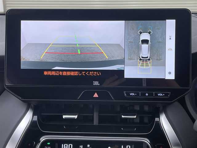 トヨタ ハリアー ハイブリッド Z 岡山県 2024(令6)年 0.9万km プレシャスブラックパール 純正12.3インチナビ/（BT/フルセグTV/Carplay)/アラウンドビューカメラ/JBLプレミアムサウンドシステム/デジタルインナーミラー/D席パワーシート/パワーバックドア/セーフティセンス/衝突回避支援パッケージ/ブラインドスポットミニター/パーキングサポートブレーキ/LEDヘッドライト/LEDフォグランプ/純正フロアマット/純正19インチアルミホイール