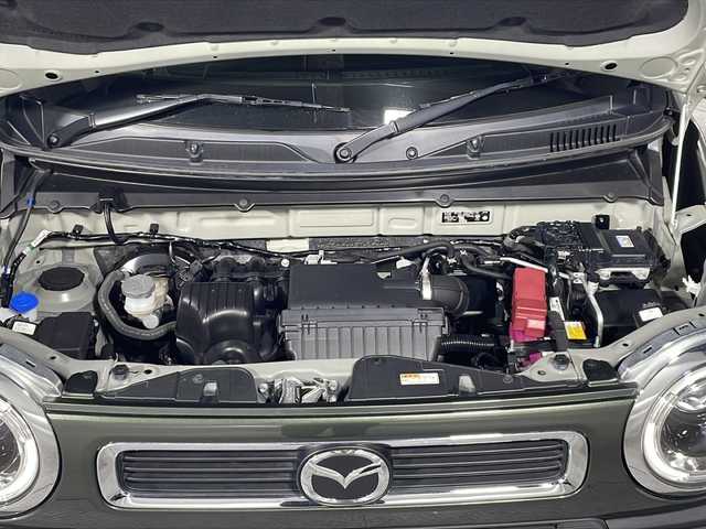 マツダ フレア クロスオーバー ハイブリッド XS 沖縄県 2020(令2)年 2.1万km クールカーキパールメタリック 禁煙車　/県外仕入　/純正ナビ　/ＣＤ　/ＤＶＤ　/フルセグＴＶ　/Ｂｌｕｅｔｏｏｔｈ　/前後ドライブレコーダー　/デュアルカメラブレーキサポート　/レーンキープアシスト　/前席シートヒーター　/スマートキー　/ＬＥＤ