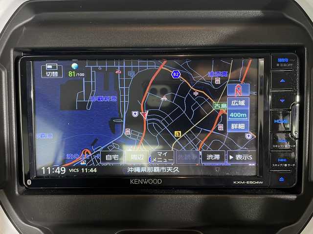 マツダ フレア クロスオーバー ハイブリッド XS 沖縄県 2020(令2)年 2.1万km クールカーキパールメタリック 禁煙車　/県外仕入　/純正ナビ　/ＣＤ　/ＤＶＤ　/フルセグＴＶ　/Ｂｌｕｅｔｏｏｔｈ　/前後ドライブレコーダー　/デュアルカメラブレーキサポート　/レーンキープアシスト　/前席シートヒーター　/スマートキー　/ＬＥＤ
