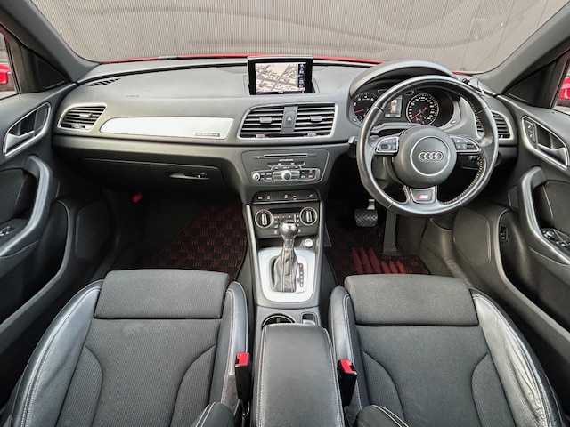アウディ Ｑ３ 2．0 TFSI クワトロ 180PS 道東・釧路十勝 2015(平27)年 6万km ブリリアントレッド ４WD/MMI ナビゲーション/CD/DVD/SD/BT/フルセグ/リアビューカメラ/純正ETC/ドライブレコーダー/ハーフレザーシート/フロントパワーシート/パワーバックドア/ヒルアシストコントロール/アウディパーキングシステム/HIDヘッドライト/純正17インチAW/純正フロアマット