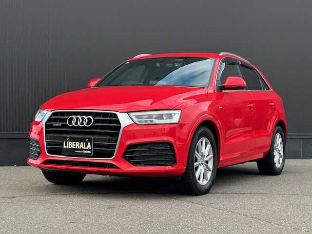 アウディ Ｑ３ 2．0 TFSI クワトロ 180PS 道東・釧路十勝 2015(平27)年 6万km ブリリアントレッド ４WD/MMI ナビゲーション/CD/DVD/SD/BT/フルセグ/リアビューカメラ/純正ETC/ドライブレコーダー/ハーフレザーシート/フロントパワーシート/パワーバックドア/ヒルアシストコントロール/アウディパーキングシステム/HIDヘッドライト/純正17インチAW/純正フロアマット