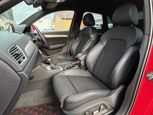 アウディ Ｑ３ 2．0 TFSI クワトロ 180PS 道東・釧路十勝 2015(平27)年 6万km ブリリアントレッド ４WD/MMI ナビゲーション/CD/DVD/SD/BT/フルセグ/リアビューカメラ/純正ETC/ドライブレコーダー/ハーフレザーシート/フロントパワーシート/パワーバックドア/ヒルアシストコントロール/アウディパーキングシステム/HIDヘッドライト/純正17インチAW/純正フロアマット