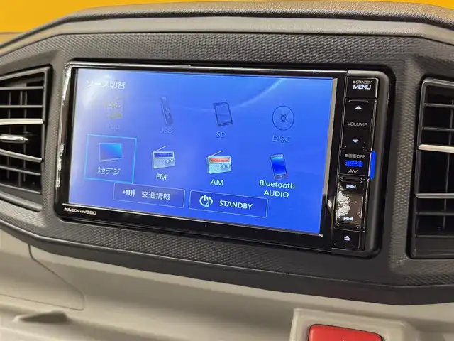 スバル プレオ プラス G スマートアシスト 群馬県 2018(平30)年 3万km スカイブルーメタリック スマートアシスト/・衝突軽減ブレーキ/・誤発進抑制制制御機能/・先行車発進機能/・オートハイビーム/純正ナビ/　（AM/FM/CD/DVD/BT）/フルセグTV/バックカメラ/前席シートヒーター/LEDヘッドライト/オートライト/プッシュスタート/スマートキー