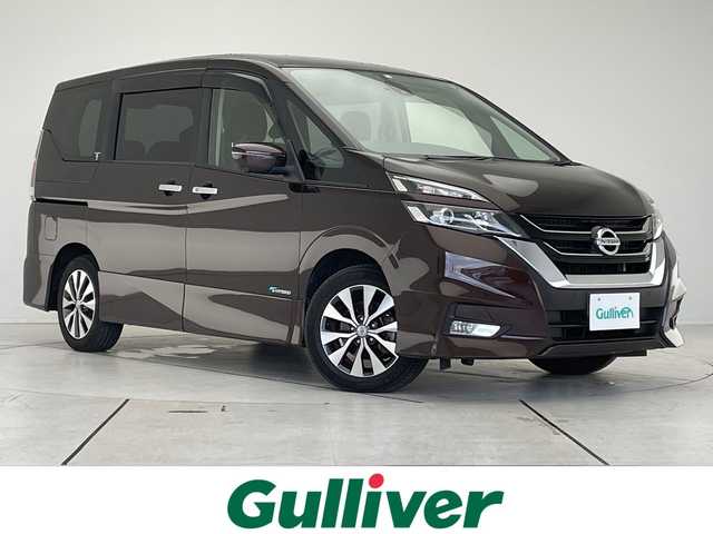 日産 セレナ ハイウェイスター 愛知県 2016(平28)年 6.2万km インペリアルアンバーP 純正ナビ/フリップダウンモニター/全方位カメラ/片側パワースライド/クルーズコントロール/バックカメラ/ハンズフリースライドドア/コーナーセンサー/純正アルミホイール/LEDヘッドライト/ドライブレコーダー/ETC/衝突軽減システム/フルセグ/CD DVD/Bluetooth/ステアリングスイッチ/スマートキー/プッシュスタート
