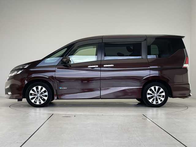 日産 セレナ ハイウェイスター 愛知県 2016(平28)年 6.2万km インペリアルアンバーP 純正ナビ/フリップダウンモニター/全方位カメラ/片側パワースライド/クルーズコントロール/バックカメラ/ハンズフリースライドドア/コーナーセンサー/純正アルミホイール/LEDヘッドライト/ドライブレコーダー/ETC/衝突軽減システム/フルセグ/CD DVD/Bluetooth/ステアリングスイッチ/スマートキー/プッシュスタート