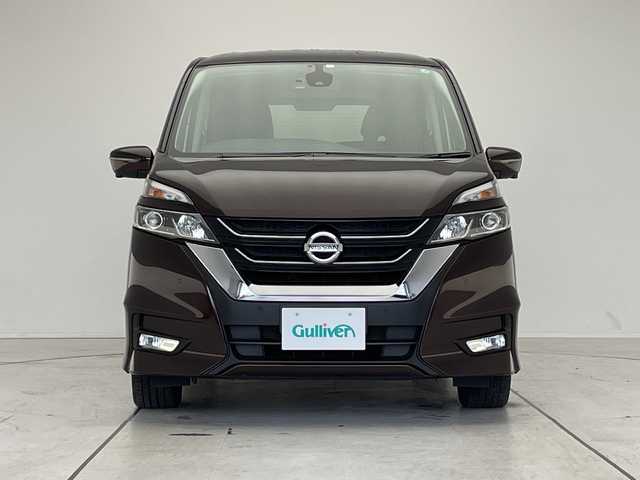 日産 セレナ ハイウェイスター 愛知県 2016(平28)年 6.2万km インペリアルアンバーP 純正ナビ/フリップダウンモニター/全方位カメラ/片側パワースライド/クルーズコントロール/バックカメラ/ハンズフリースライドドア/コーナーセンサー/純正アルミホイール/LEDヘッドライト/ドライブレコーダー/ETC/衝突軽減システム/フルセグ/CD DVD/Bluetooth/ステアリングスイッチ/スマートキー/プッシュスタート