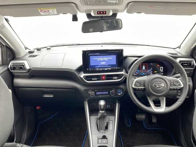 ダイハツ ロッキー プレミアム G HEV 千葉県 2022(令4)年 2.3万km ブラックマイカメタリック/シャイニングホワイトパール モデリスタエアロ/衝突軽減ブレーキ/レーンキープアシスト/レーダークルーズコントロール/オートマチックハイビーム/純正メモリナビ/（フルセグ/Bluetooth/CD/DVD/FM/AM）/全方位カメラ/ETC/ドライブレコーダー（前後）/ハーフレザーシート/シートヒーター（運転席＋助手席）/コーナーセンサー/ブラインドスポットモニター/LEDヘッドライト/フォグライト/電動格納ミラー/純正サイドバイザー